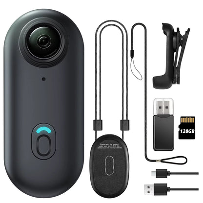 Thumb Action Body Camera 4K With FREE 128 GB Micro SD