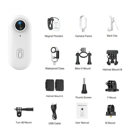 Thumb Action Body Camera 4K With FREE 128 GB Micro SD